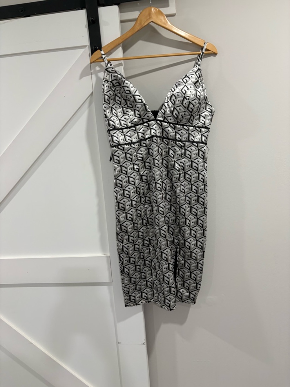 Guess Black White Dress